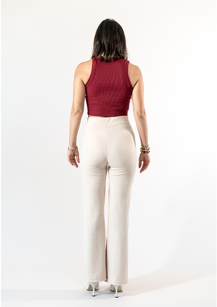 Çimalı Düğmeli Pantolon modelleri