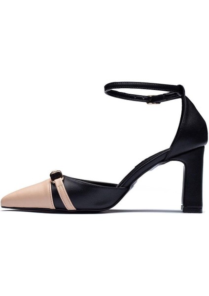 2020 Kadın Stiletto Sivri Burun Bilekten Baglamalı Tokalı Topuklu Ayakkabı modelleri
