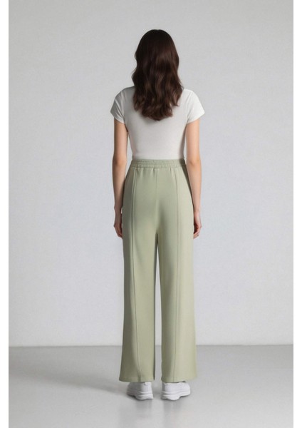 Keten Karışımlı Basic Düz Harem Pantolon B7506AX24SP