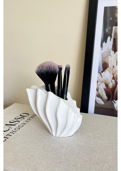 Deniz Kabuğu Formunda Dekoratif Vazo/organizer modelleri