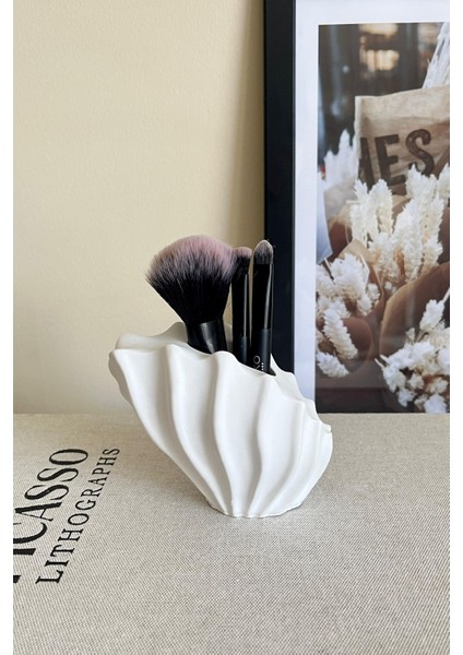 Deniz Kabuğu Formunda Dekoratif Vazo/organizer fırsatları