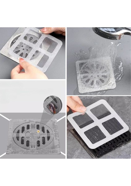 10'lu Banyo ve Mıutfak Lavabo Koku Önleyici ve Haşere Böcek Önleyici Gider Filtresi fiyatları