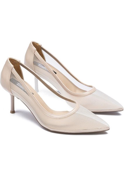 200 Kadın Stiletto Sivri Burun Ince Topuklu Ayakkabı
