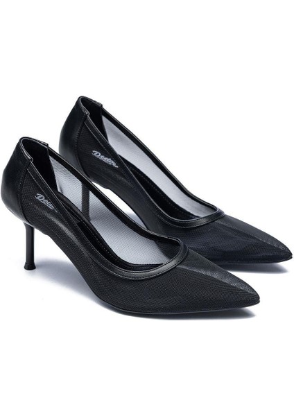 200 Kadın Stiletto Sivri Burun Ince Topuklu Ayakkabı