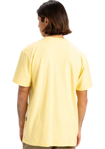 Slub Roundneck Erkek Sarı Tişört fiyatları