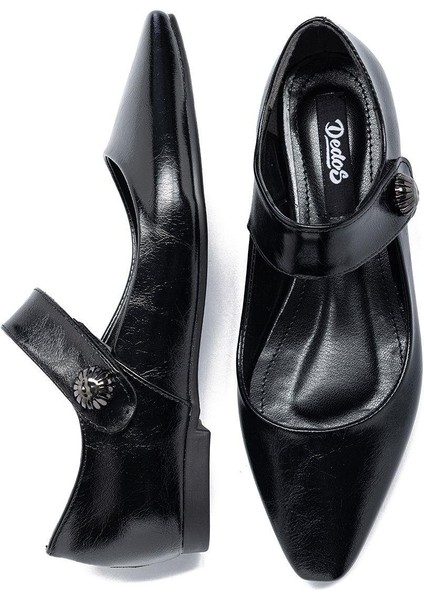 9320 Kadın Kare Burun Cırt Bantlı Babet fırsatları