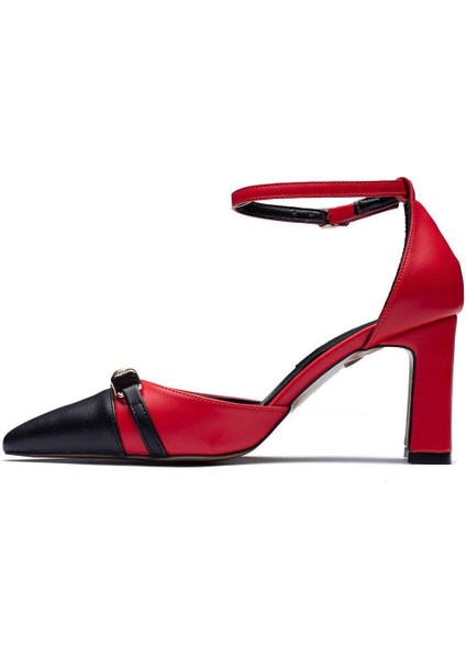 2020 Kadın Stiletto Sivri Burun Bilekten Baglamalı Tokalı Topuklu Ayakkabı modelleri