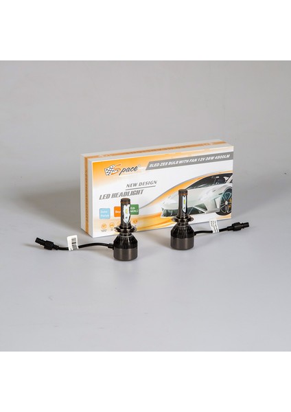 H9005 Tip LED Far Ampulü Beyaz Renk 36W 4800LM 12V