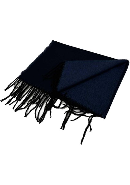 Lacivert - Mavi Çift Taraflı Erkek Kaşkol K630 modelleri