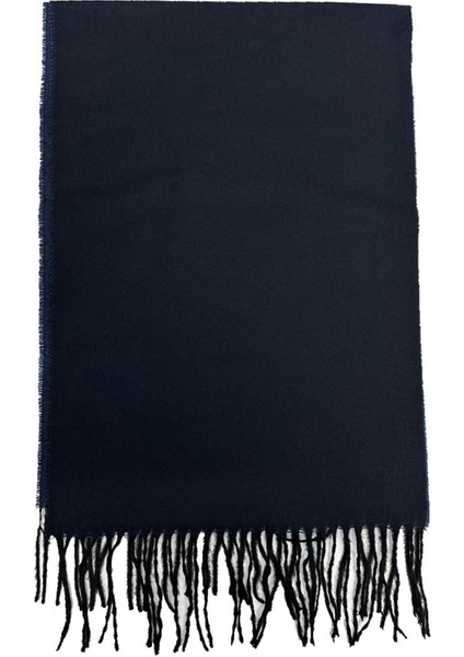 Lacivert - Mavi Çift Taraflı Erkek Kaşkol K630 fırsatları