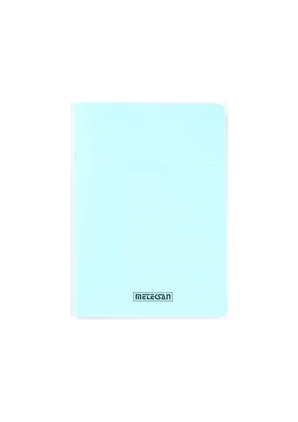 Meteksan Seren Pastel A5 Pp Kapaklı Defter, 60 Yaprak, Kareli, Mavi