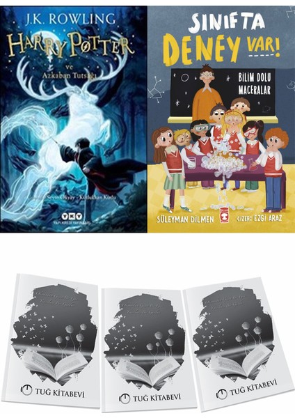 Harry Potter ve Azkaban Tutsağı ve Sınıfta Deney Var Bilim Dolu Maceralar + Hediyeli