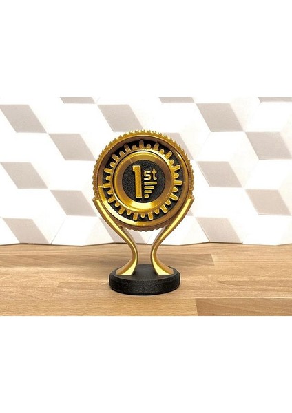 Flexıs We Make It Possıble For You Kıpır Kıpır (Fidget) Kupası 15 cm Altın Rengi Ödül Kupası modelleri