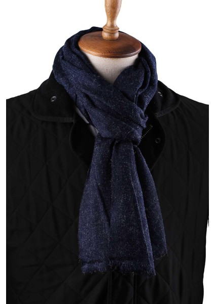 Lacivert Düz Unisex Şal Kaşkol K635