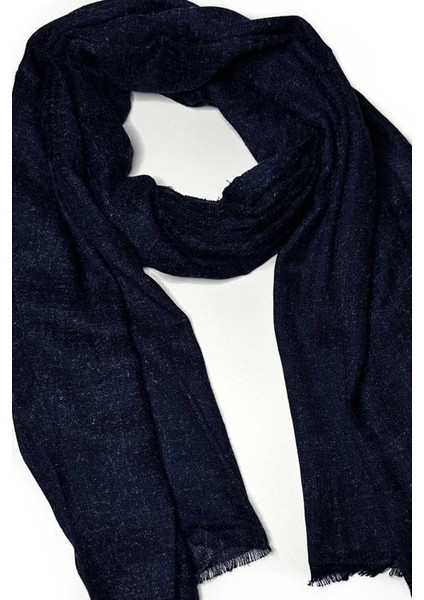Lacivert Düz Unisex Şal Kaşkol K635 fiyatları