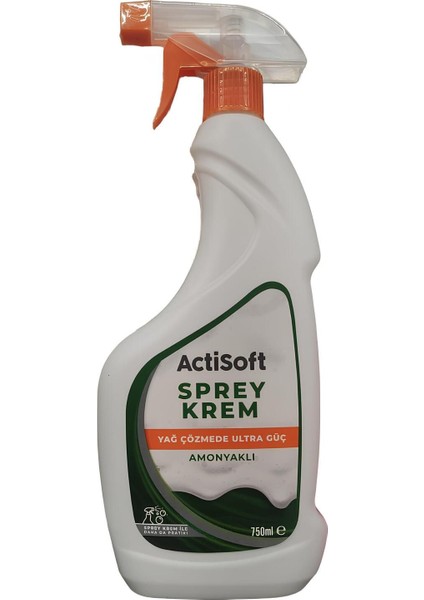 Amonyaklı Yağ Çözücü Sprey Krem 4 Adet x 750 ml modelleri