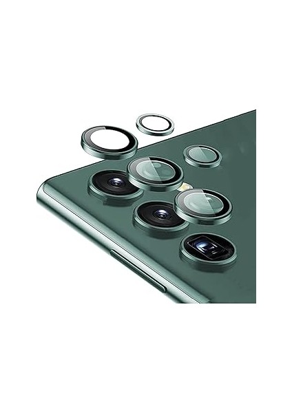 Teknosepetim Galaxy S23 / S23 Plus Kamera Lens Koruyucu Çizilmeye Dayanıklı Hd Temperli Met