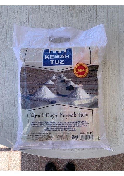Erzincan Pazar 10 kg Kemah Tuzu