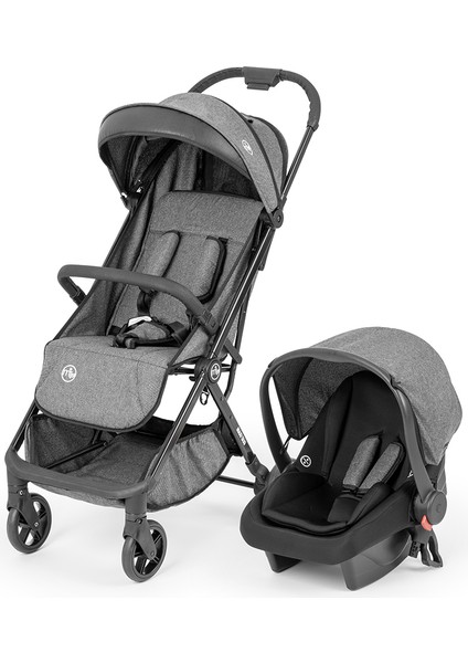 Airmini Otomatik Katlanır Travel Sistem Bebek Arabası