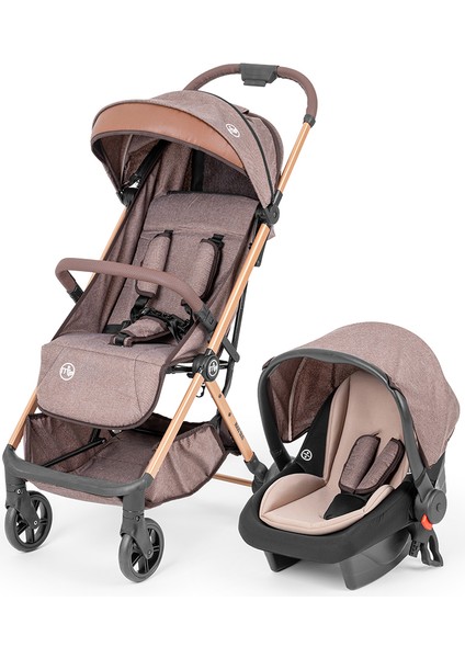 Airmini Otomatik Katlanır Travel Sistem Bebek Arabası