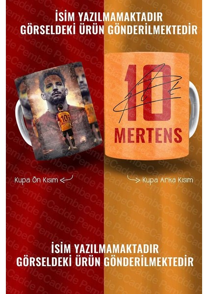 Mertens Baskılı Porselen Kupa Bardak