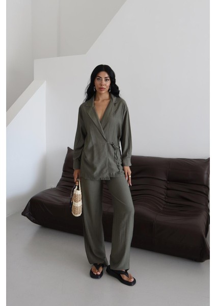 Urban Chic Kruvaze Yaka Takım