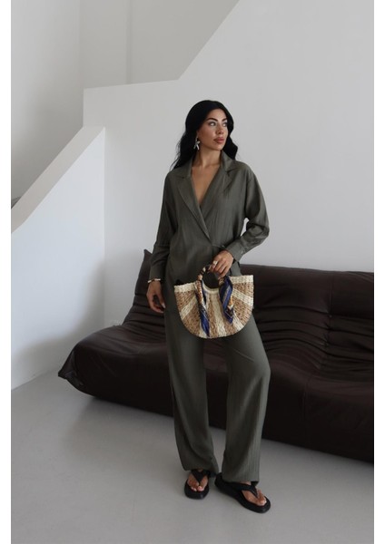Urban Chic Kruvaze Yaka Takım modelleri