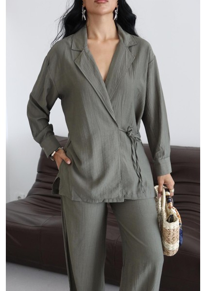 Urban Chic Kruvaze Yaka Takım indirimleri