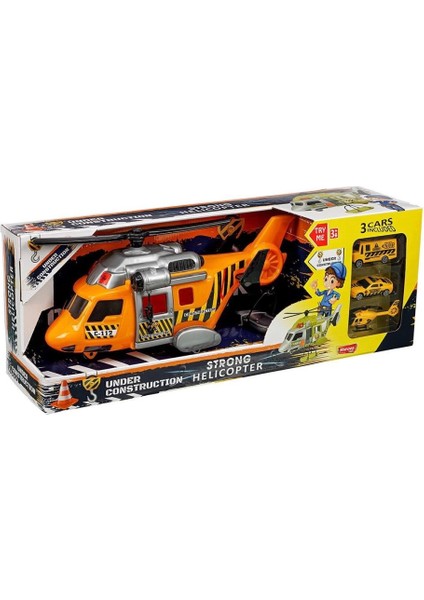 Bfs ERN-2006 Heroes Toys Helikopter Inşaat Seti Arabalı - Eren Oyuncak