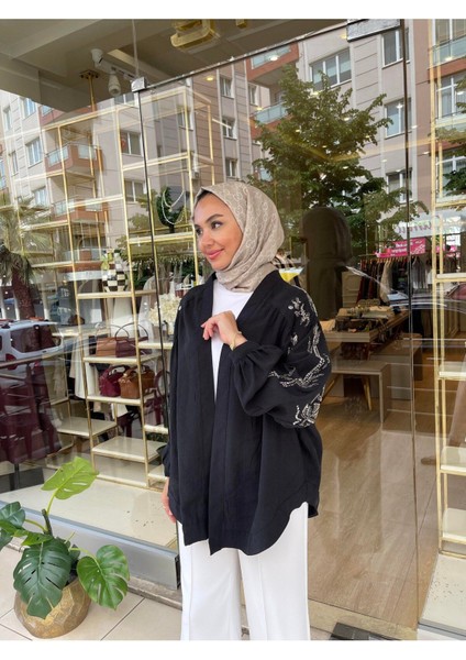 Taş Işlemeli Kimono modelleri