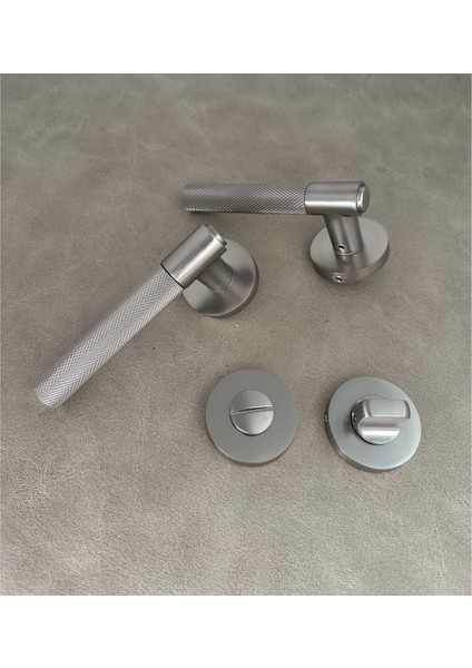 Rivax Meta Inox Zamak Yuvarlak Rozetli Wc Banyo Kapı Kolu 1 Takım fırsatları