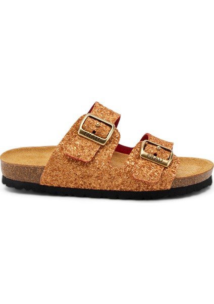 Kadın Terlik 58V8 Frau Glıtter-S Mandarino (Orange)