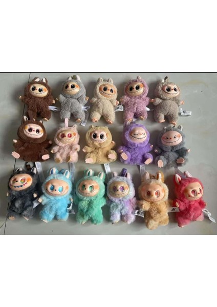 Oyuncak Labubu Peluş Bebek Peluş Oyuncak Labubu Anahtarlık Model Bebek Labubu