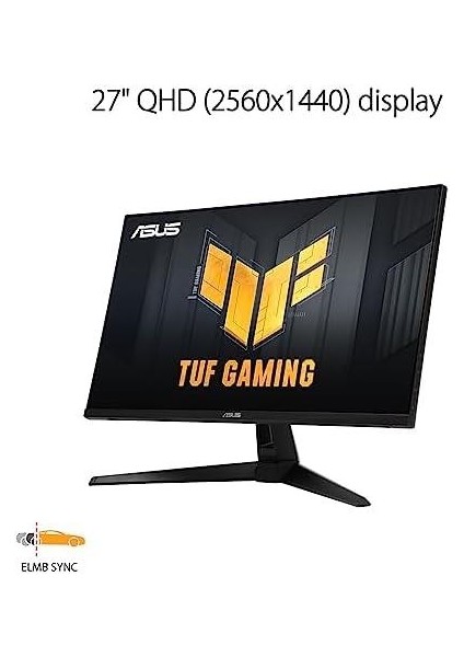Tuf Gaming VG27AQ3A 27" 1 Ms 2k IPS 180 Hz Oyuncu Monitörü - Teşhir