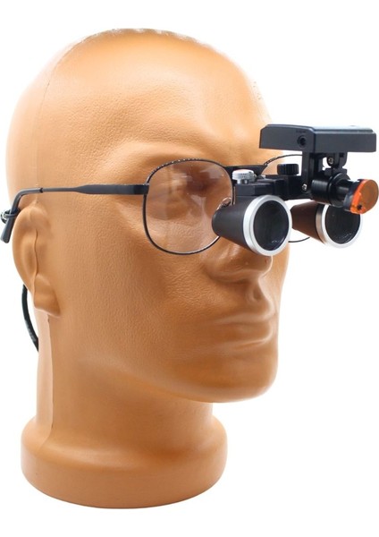 Hiperlupa LT435 Siyah Ince Çerçeve 3.5x Küçük Loupe Gözlük 5W LED Işıklı Büyüteç Gözlük fiyatları