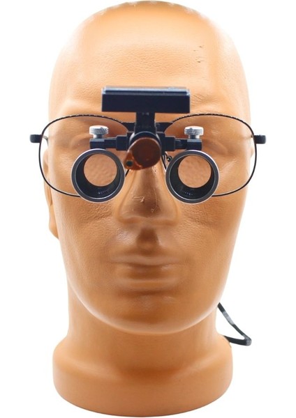 Hiperlupa LT435 Siyah Ince Çerçeve 3.5x Küçük Loupe Gözlük 5W LED Işıklı Büyüteç Gözlük modelleri