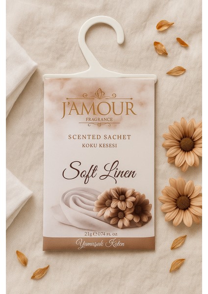Soft Linen (Yumuşak Keten) Askılı Dolap ve Çekmece Kokusu 3'lü Paket fırsatları