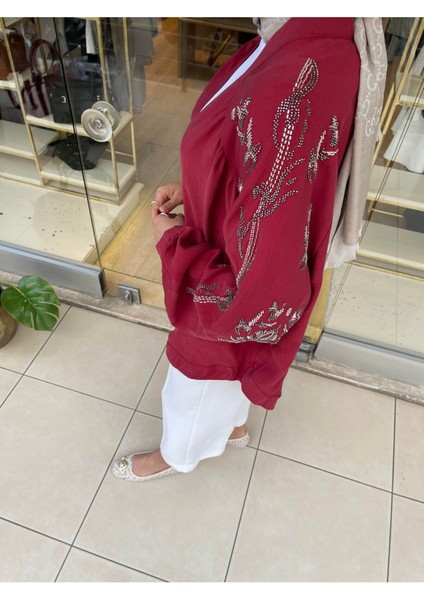 Taş Işlemeli Kimono fırsatları