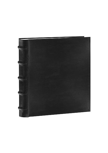 Photo Albums CLB-246/BK 200 Cepli Avrupa Gümrüklü Deri Fotoğraf Albümü, 4 x 15 cm Baskılar