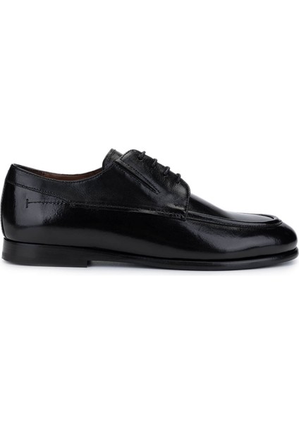 Erkek Deri Siyah Klasik Ayakkabı 477 73102 Erk Ayk Y25 Sıyah