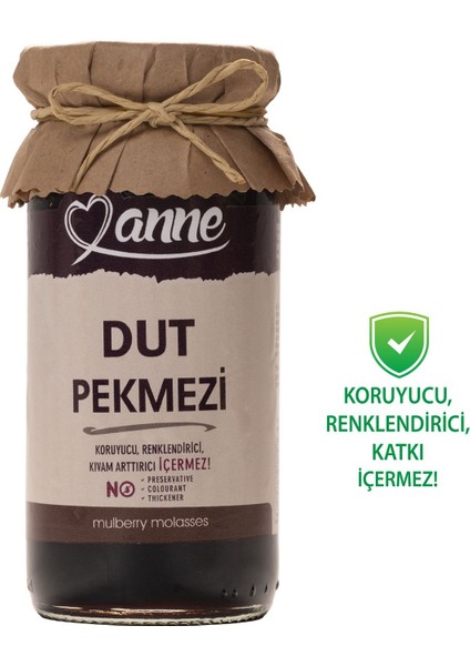 Dut Pekmezi 300 gr (Koruyucu, Katkı İçermez)