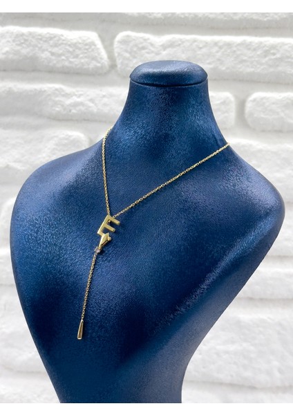 Isme Özel Harfli Alya Kadın Gümüş Kolye modelleri