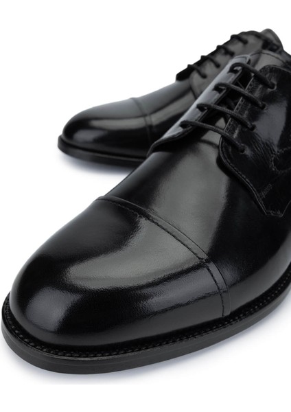 Erkek Deri Siyah Klasik Ayakkabı 477 67119 Erk Ayk Y25 Sıyah modelleri