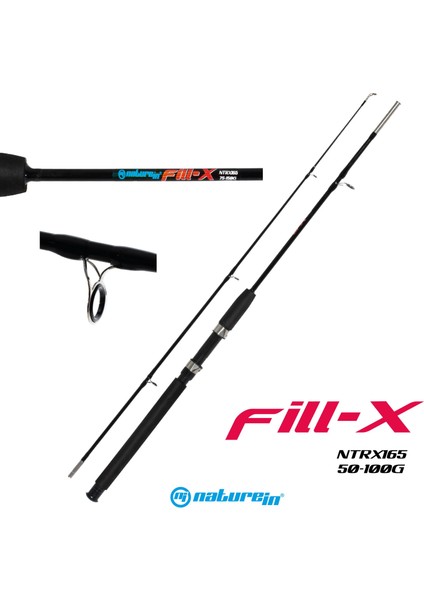 Fill-X 1.65M 75-150G 2p Bot Kamışı