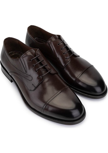 Erkek Deri Kahverengi Klasik Ayakkabı 477 67119 Erk Ayk Y25 Kahve fiyatları