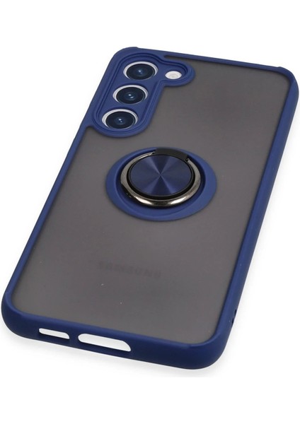 Samsung Galaxy S23 Plus Kılıf Montreal Yüzüklü Silikon Kapak - Lacivert - CPT101274-3854 indirimleri