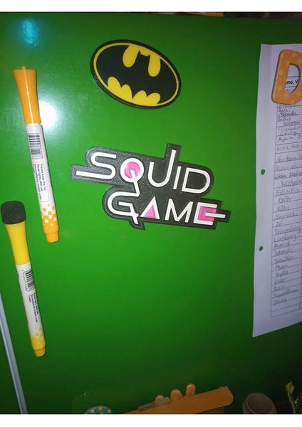 Flexıs We Make It Possıble For You Squıd Game Logo Dekoratif Popüler Dizi 15 cm