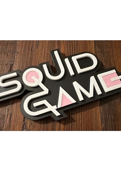 Flexıs We Make It Possıble For You Squıd Game Logo Dekoratif Popüler Dizi 15 cm