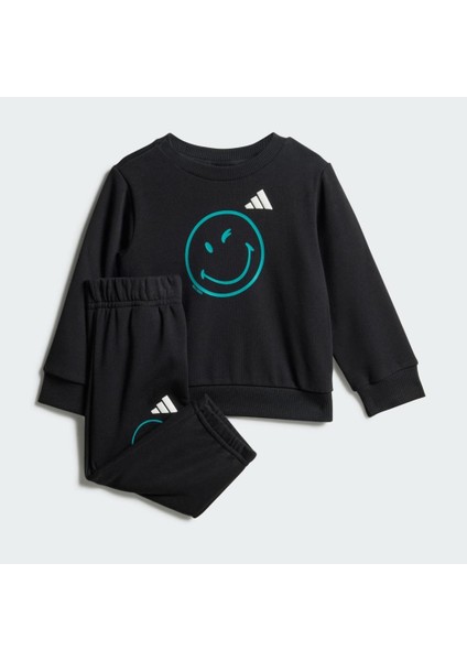 I Smi Jogger Erkek Bebek Eşofman Takımı Siyah JN2151