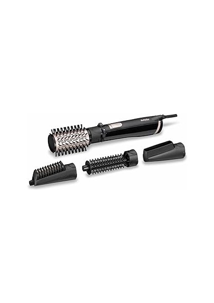 AS200E Brosse Rotatif Ionic Hava Üflemeli Saç Şekillendirici, Döner Fırçalı, 4 Aksesuarlı,